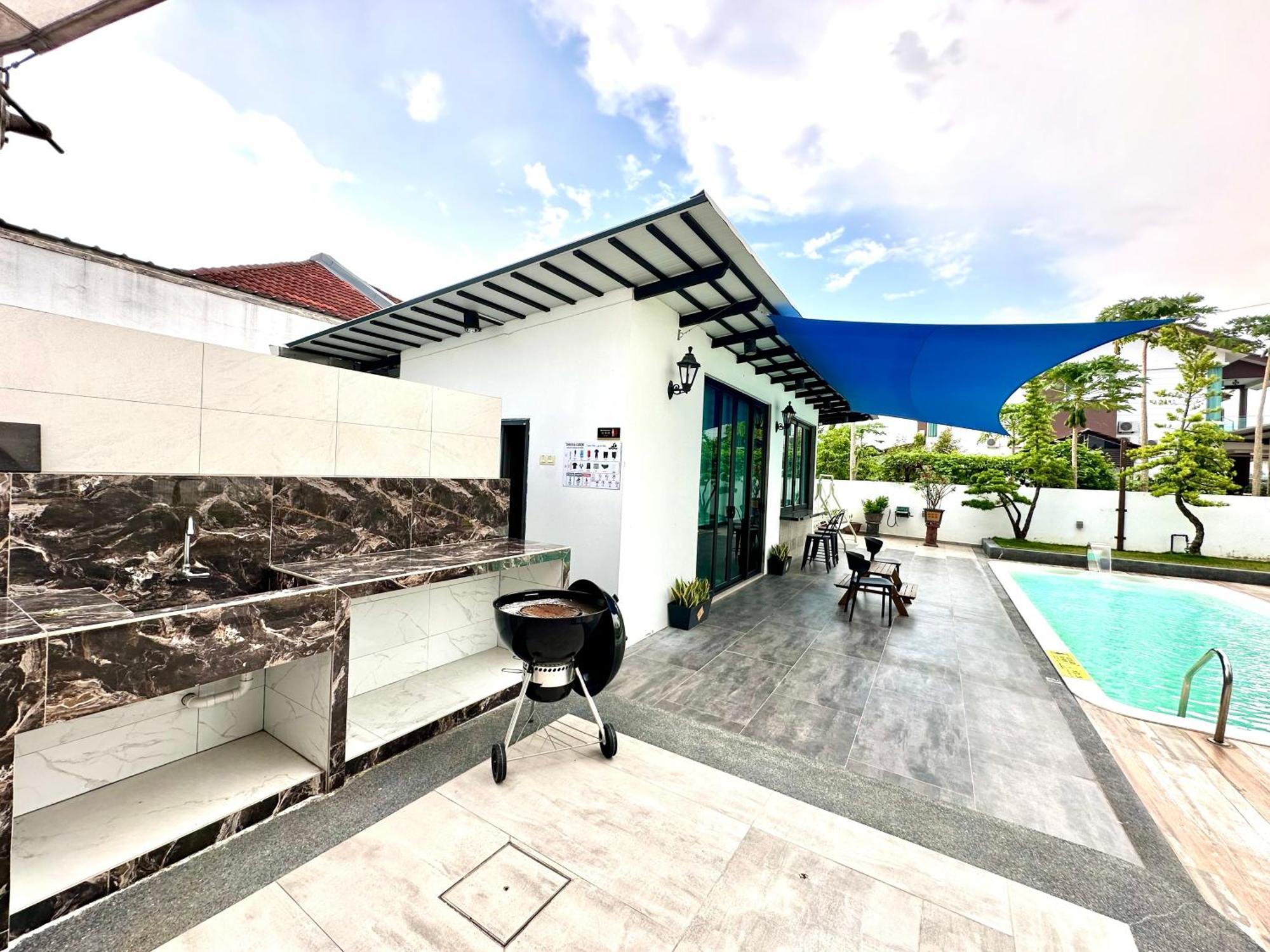 Stylish Villa Alma Simpang Ampat  Bagian luar foto